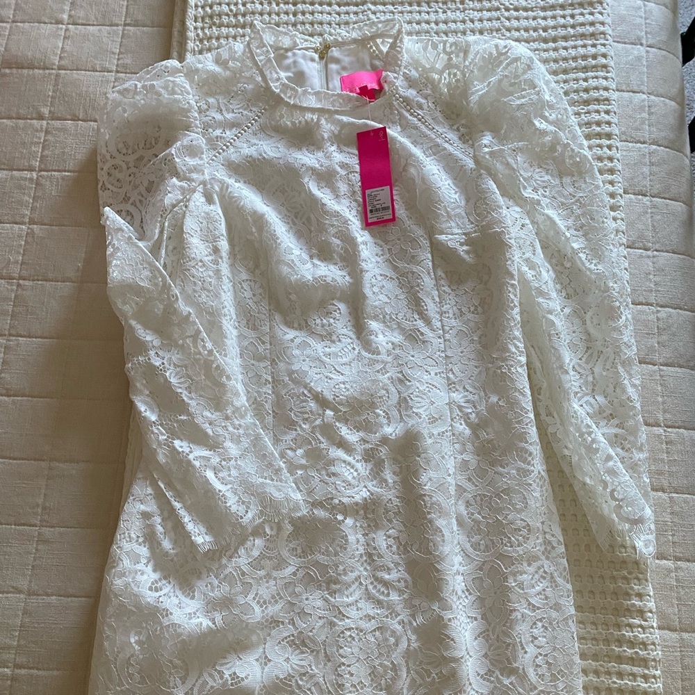 NWT Lily Pulitzer White Lace Dress